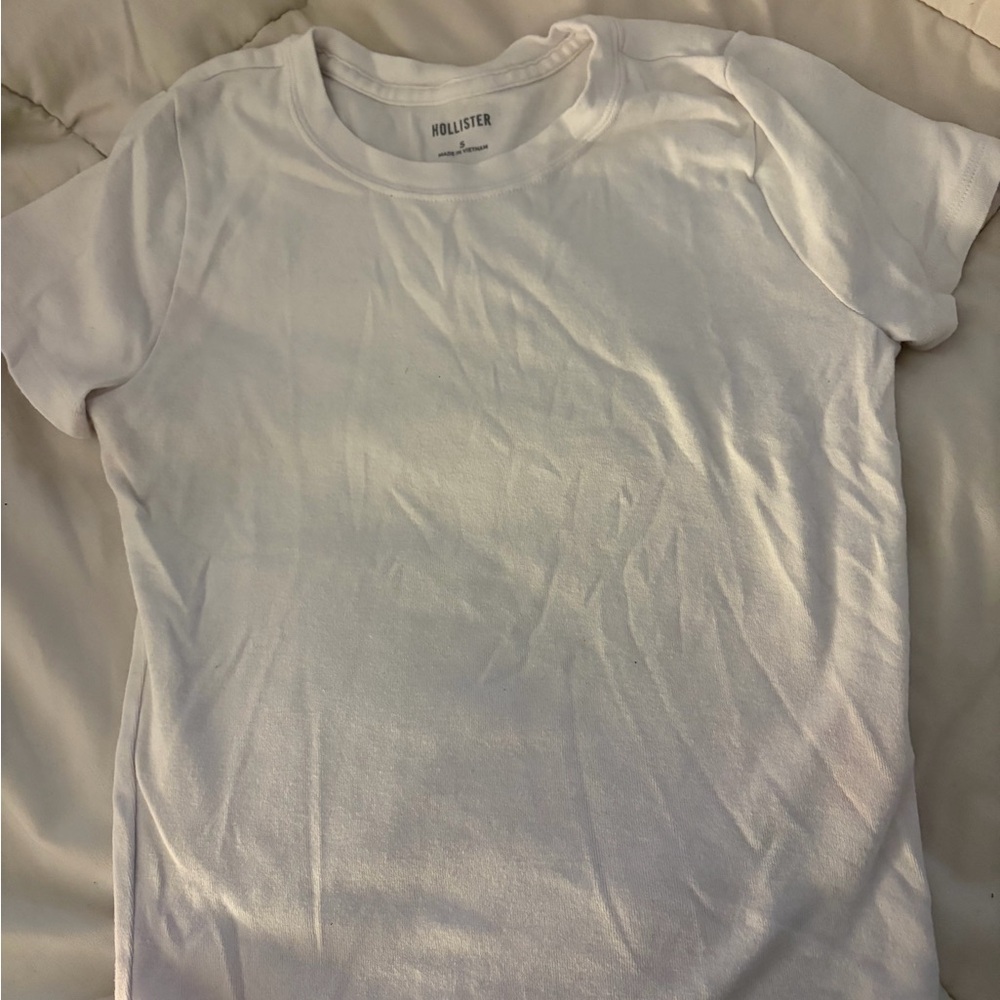 Hollister White Tee